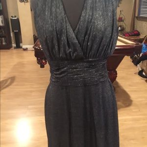 Jones wear rayon, nylon, metallic, spandex mix.